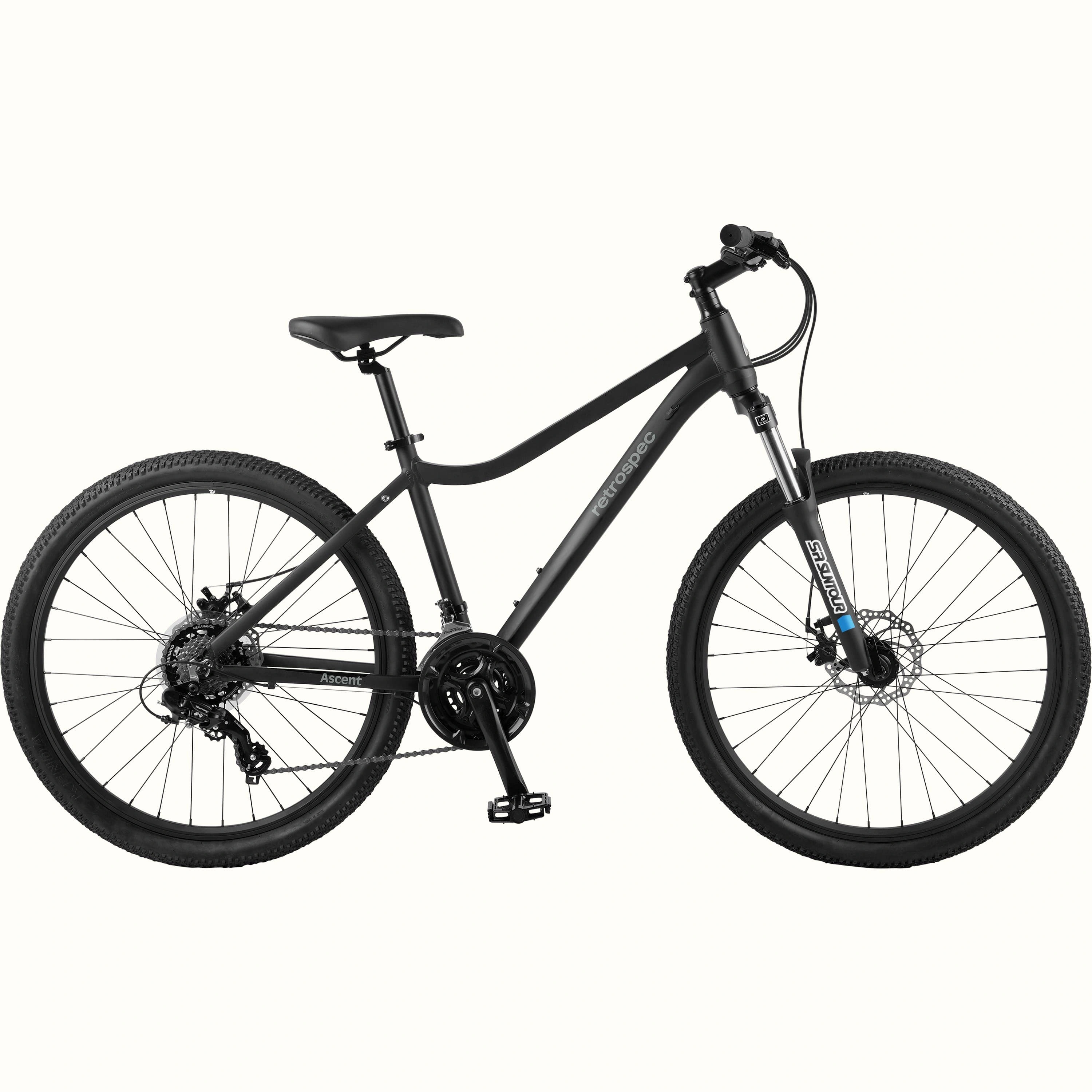 Ascent 26: Conquer Trails Easily with This Stylish Step-Through Mountain Bike's 21 Speeds