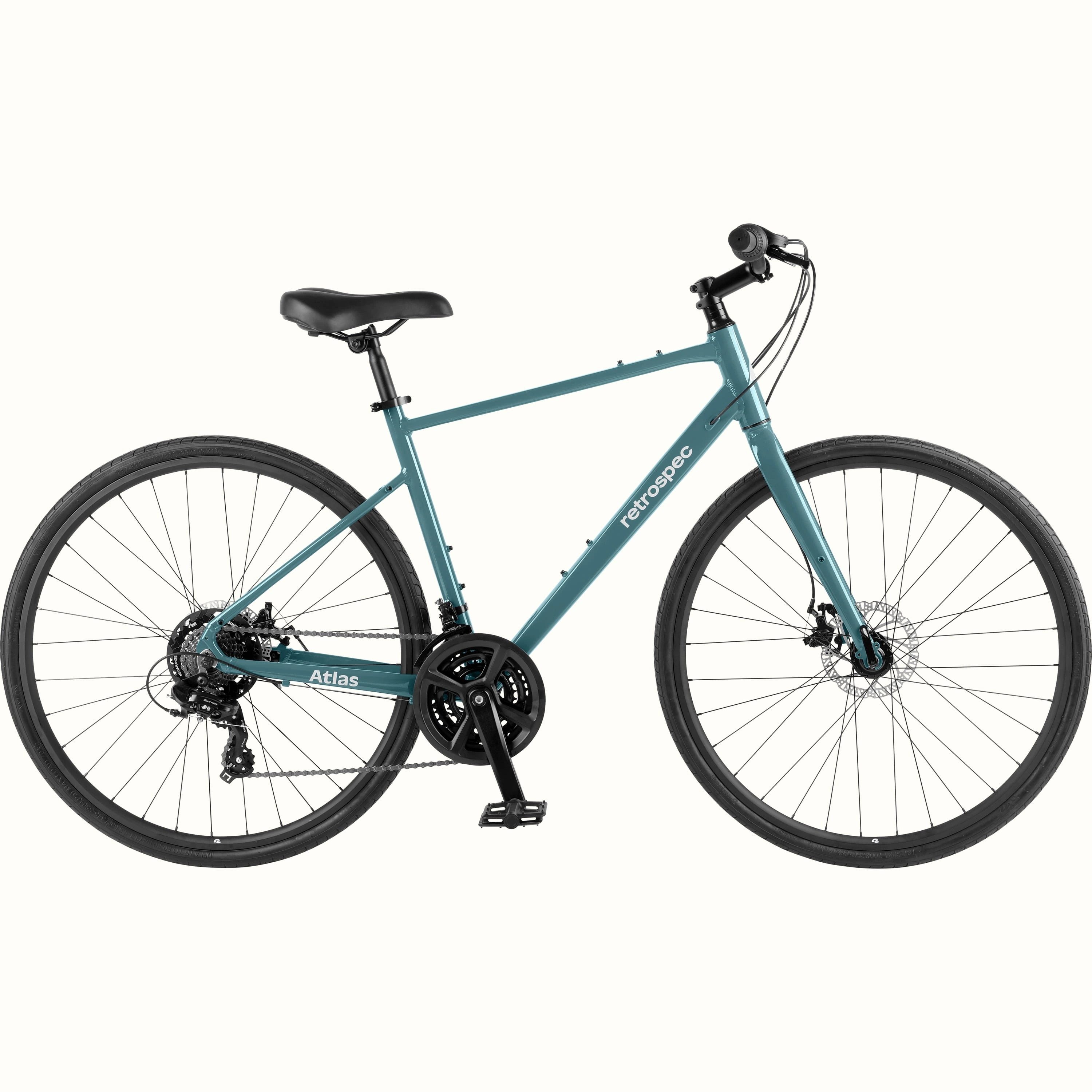 Atlas Fitness Hybrid: Cycle Further, Faster. 21 Gears, Endless Adventures Await!